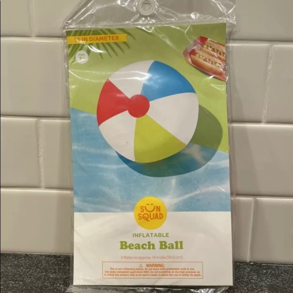 Sun Squad Beach/Pool VolleyBall Great For Summer